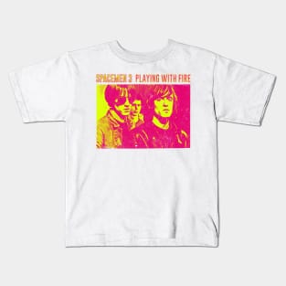 Spacemen 3 †† Retro Style Psychedelic Fan Design Kids T-Shirt